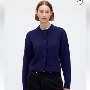 nwt gap cashsoft oversize chunky cardigan